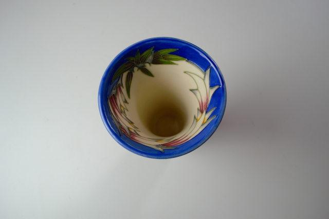 Moorcroft Ivory Bell Vase 2004.