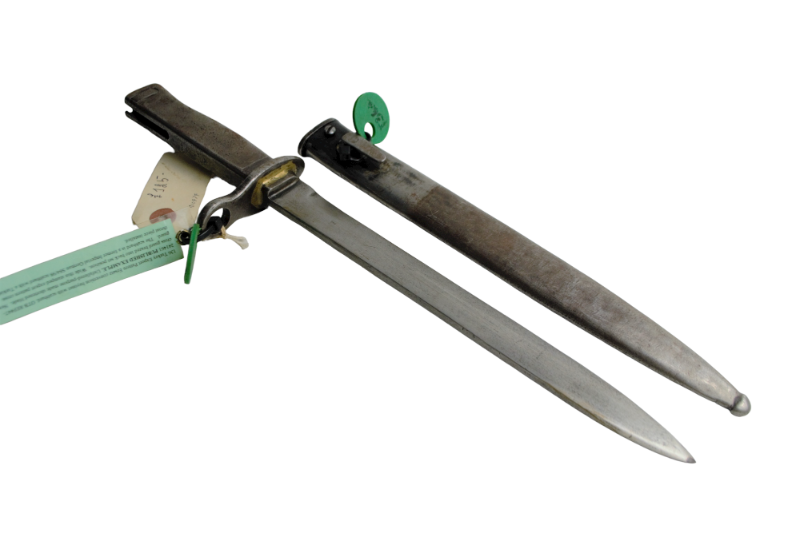 Turkish Ersatz Bayonet and Scabbard