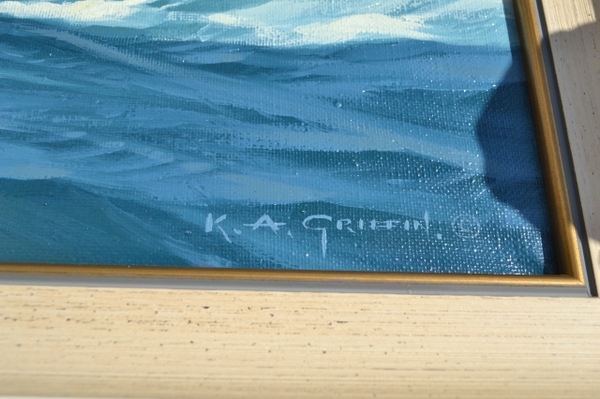 The Milverton in Full Sail by Kieth Alastair Griffin