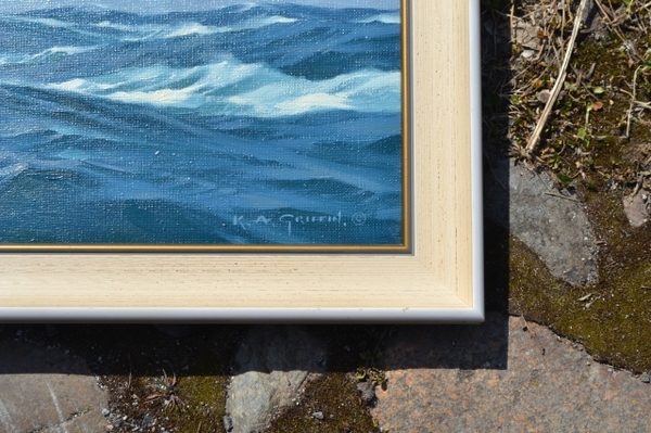 The Milverton in Full Sail by Kieth Alastair Griffin