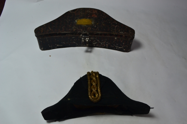 Naval Bicorn in Box [Early 20th Century].