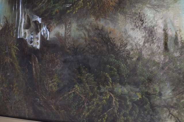 Victorian Oil on Canvas by Ellis Wilson.