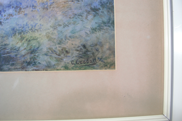 Watercolour Painting by G. Goodall [Signed].