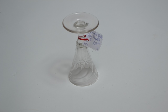 Georgian Wrythen Glass, Propellor Effect