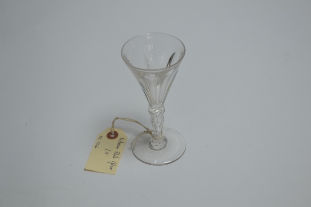 Victorian Flute Glass.