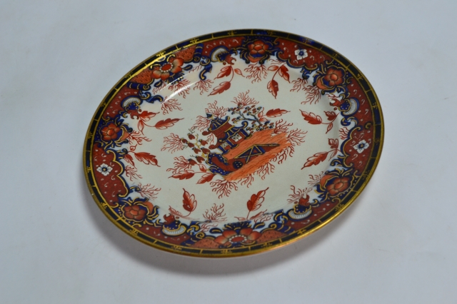 Prattware Plate abt 1850.