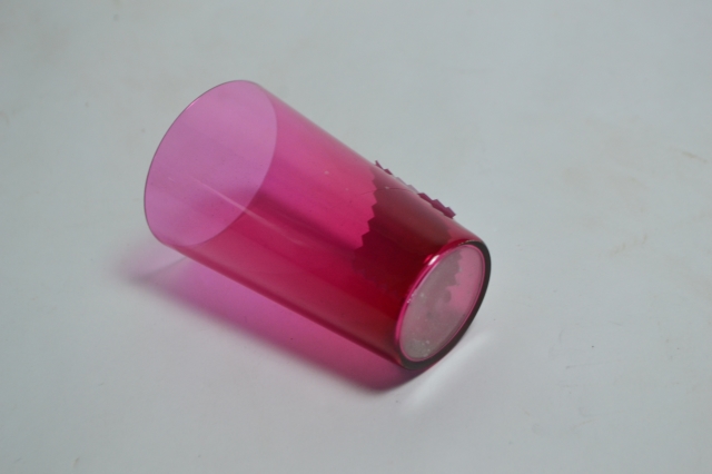 19th Century Cranberry Tumbler