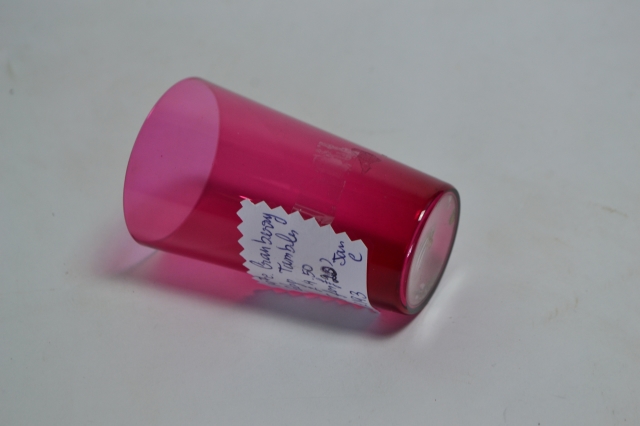 19th Century Cranberry Tumbler