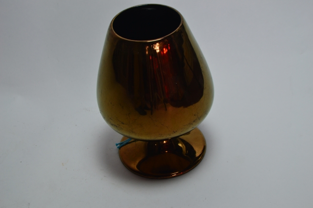 Beswick Copper Lustre Large Goblet