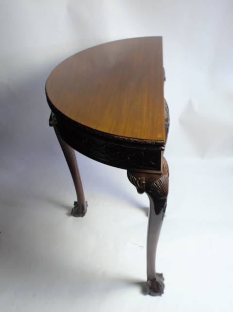 Edwardian Mahogany Fold Over Table