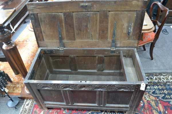 18th Century Country Oak Coffer
