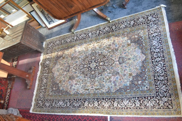 Hand Made Cashan Rug.