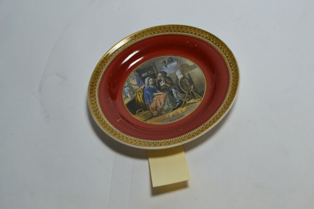 Small Prattware Plate.