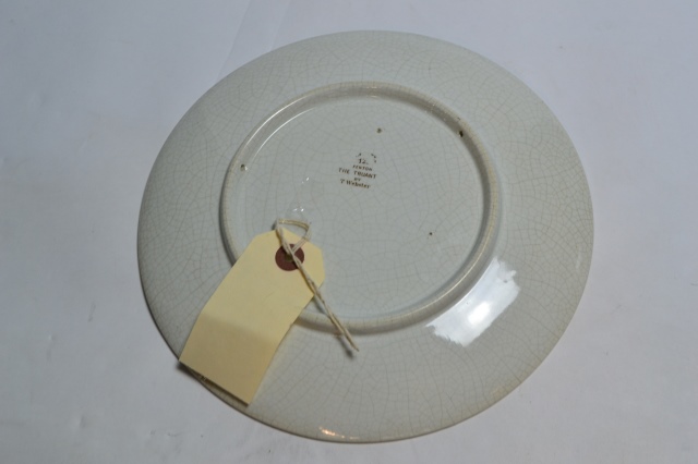 Prattware Plate [The Truant by T Webster]