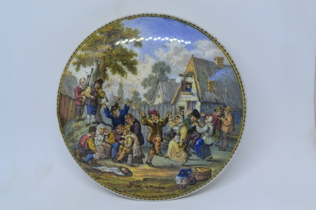 The Village Wedding' Prattware.