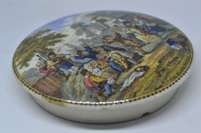 The Village Wedding' Prattware.