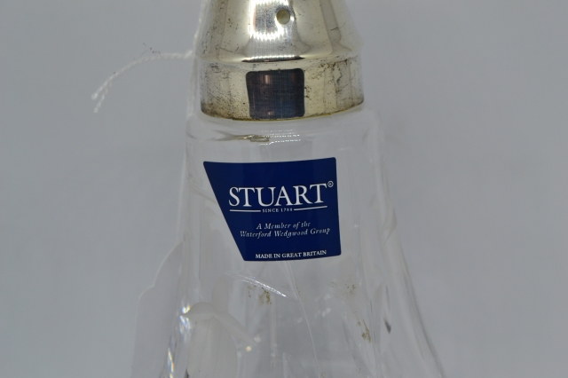 Stuart Crystal Sugar Sifter.