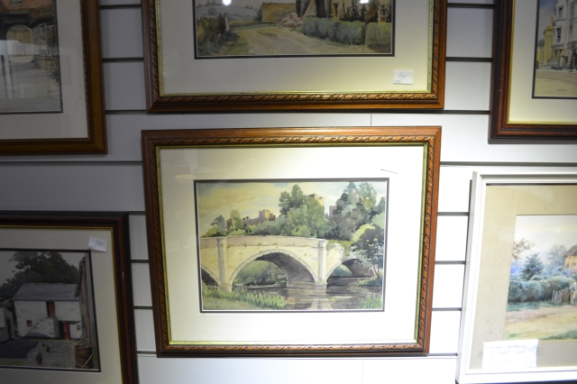 Watercolour by Anita Primrose of Ludlow Castle