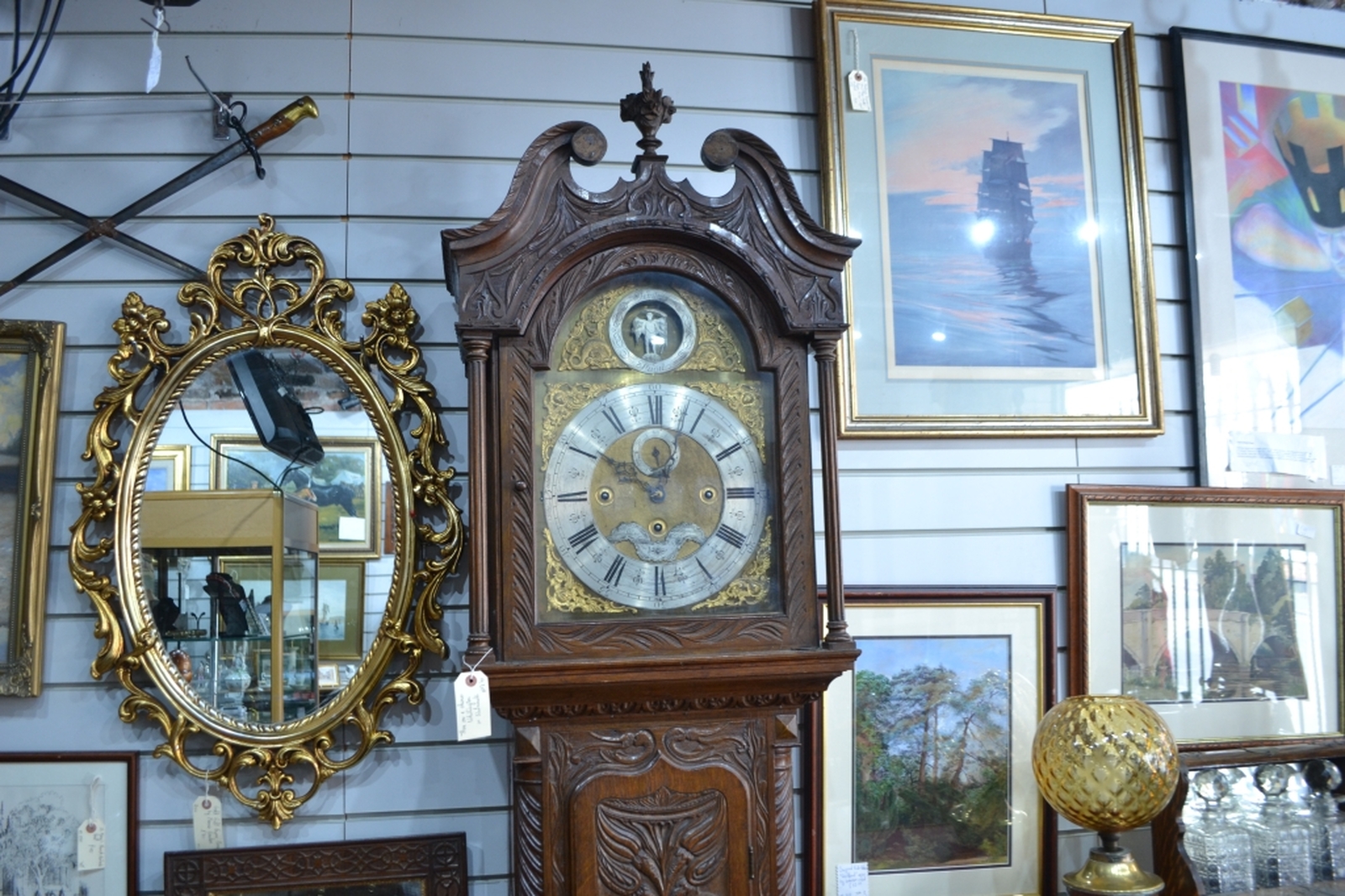 8 Day Musical Longcase Clock