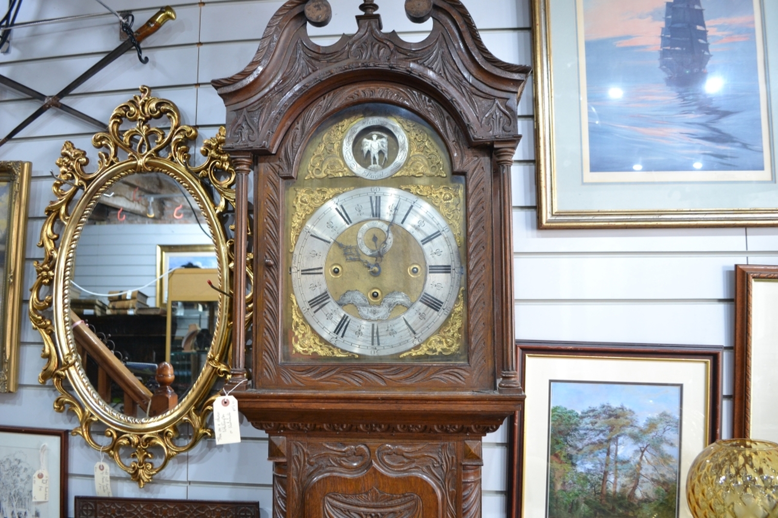 8 Day Musical Longcase Clock