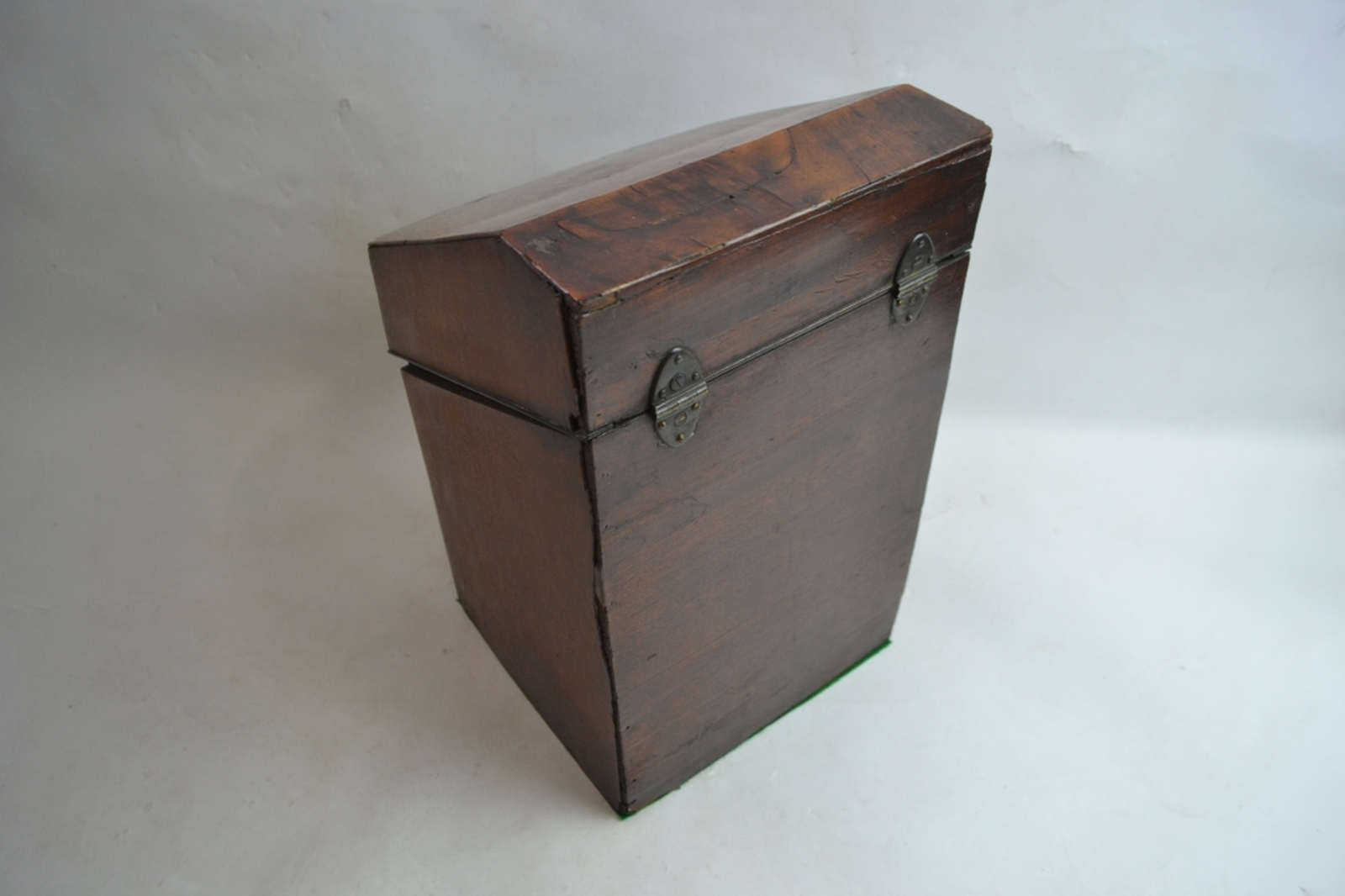 18th century cutlery box converted to wine box