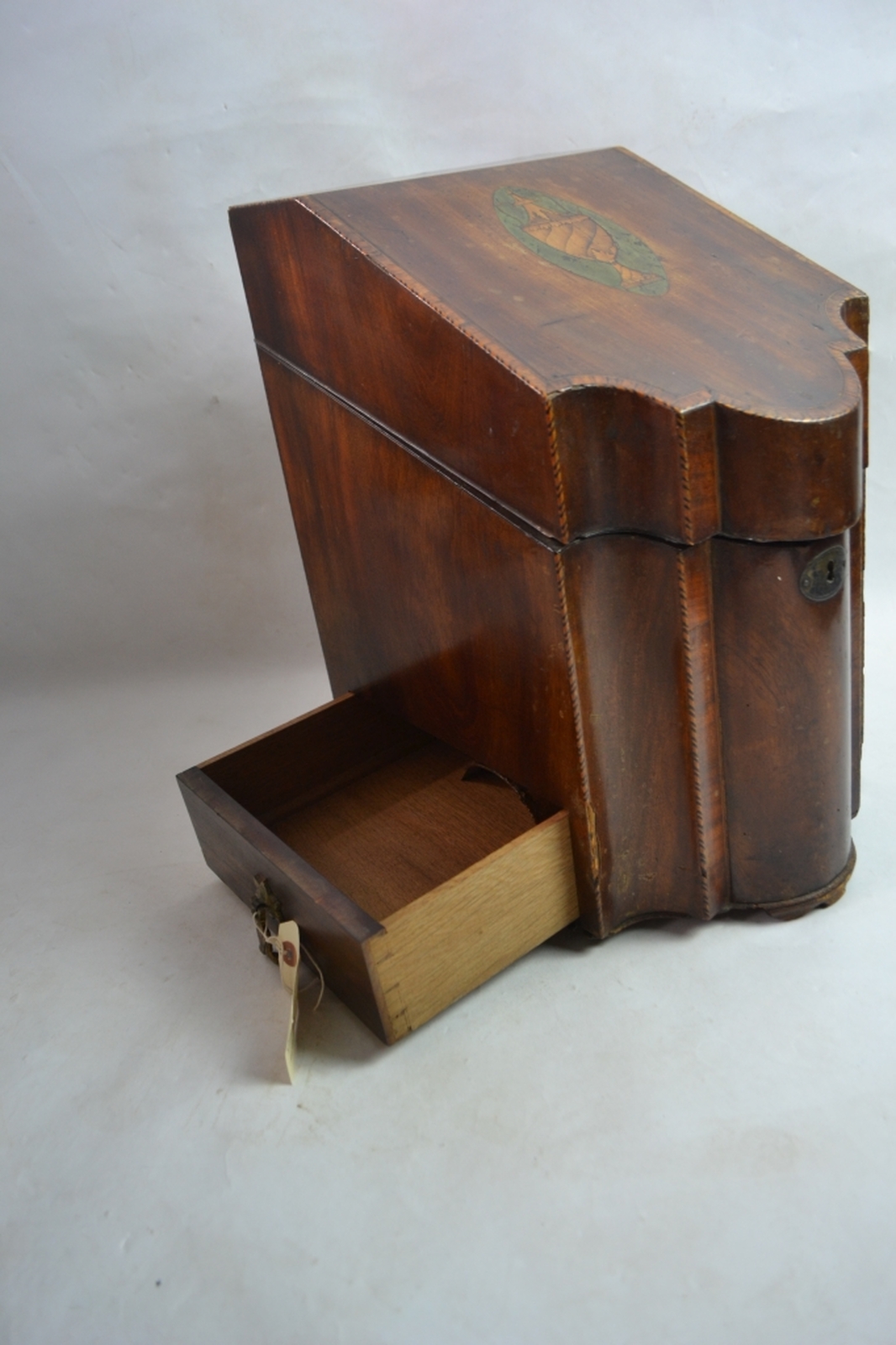 Early 19th Century Knife Box with Interior Removed.