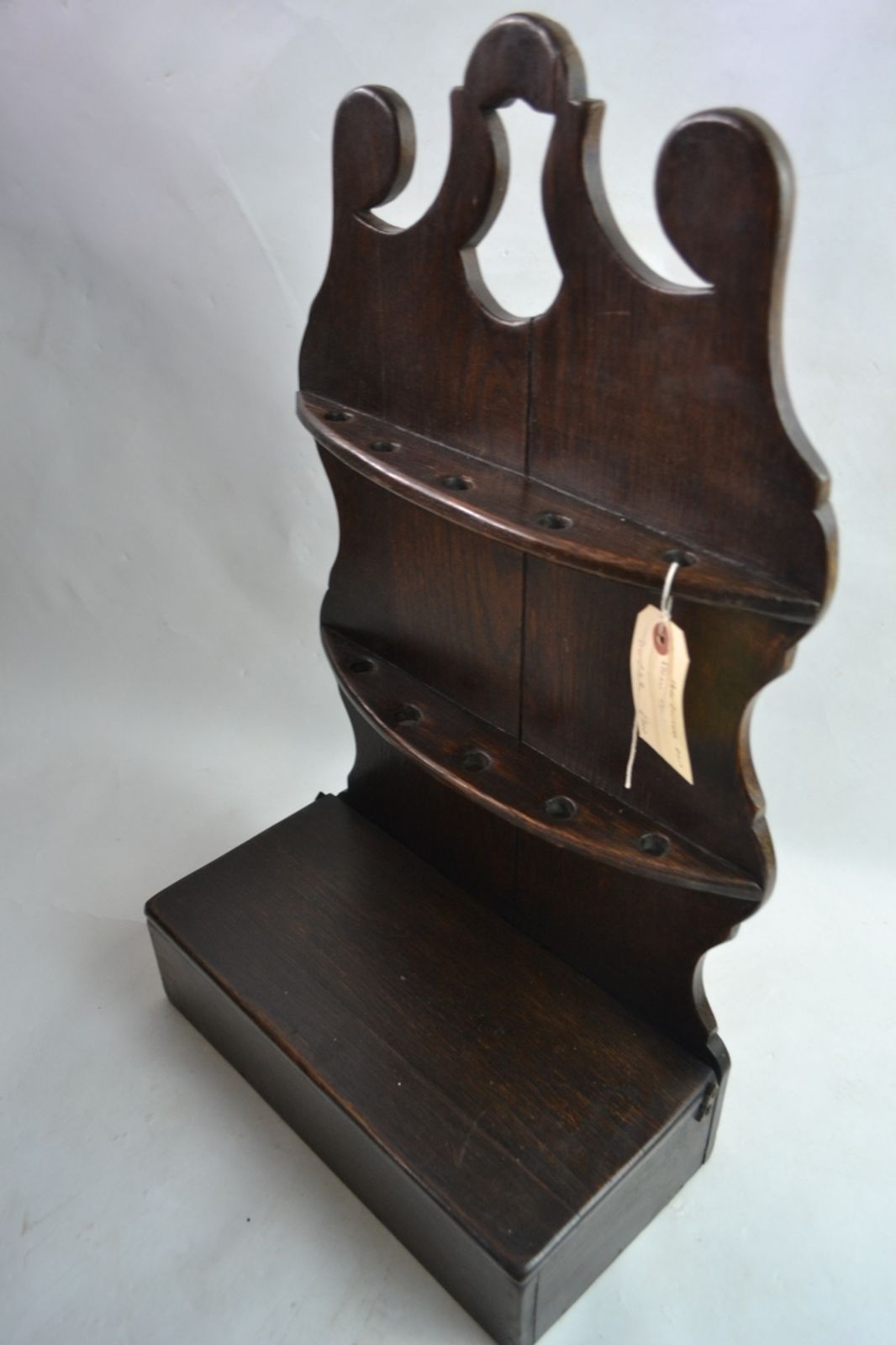 19th Century Oak Spoon Rack
