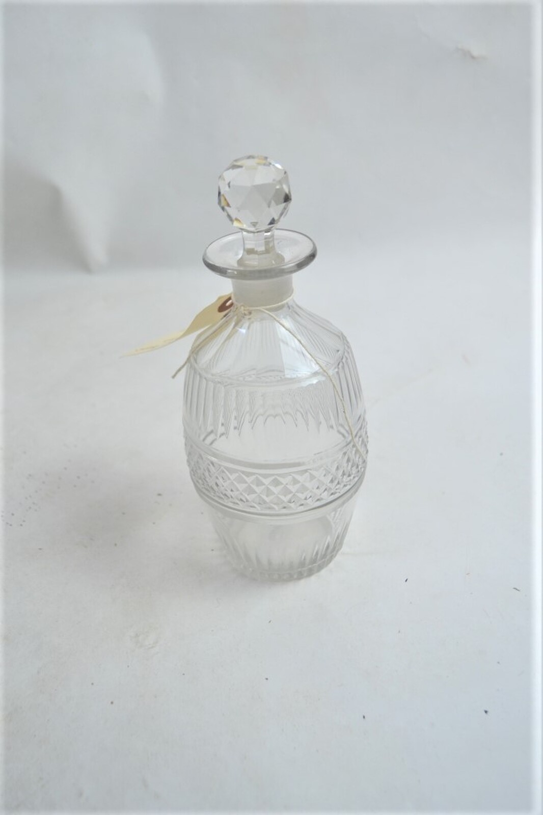 Barrel Shape Victorian Spirit Decanter