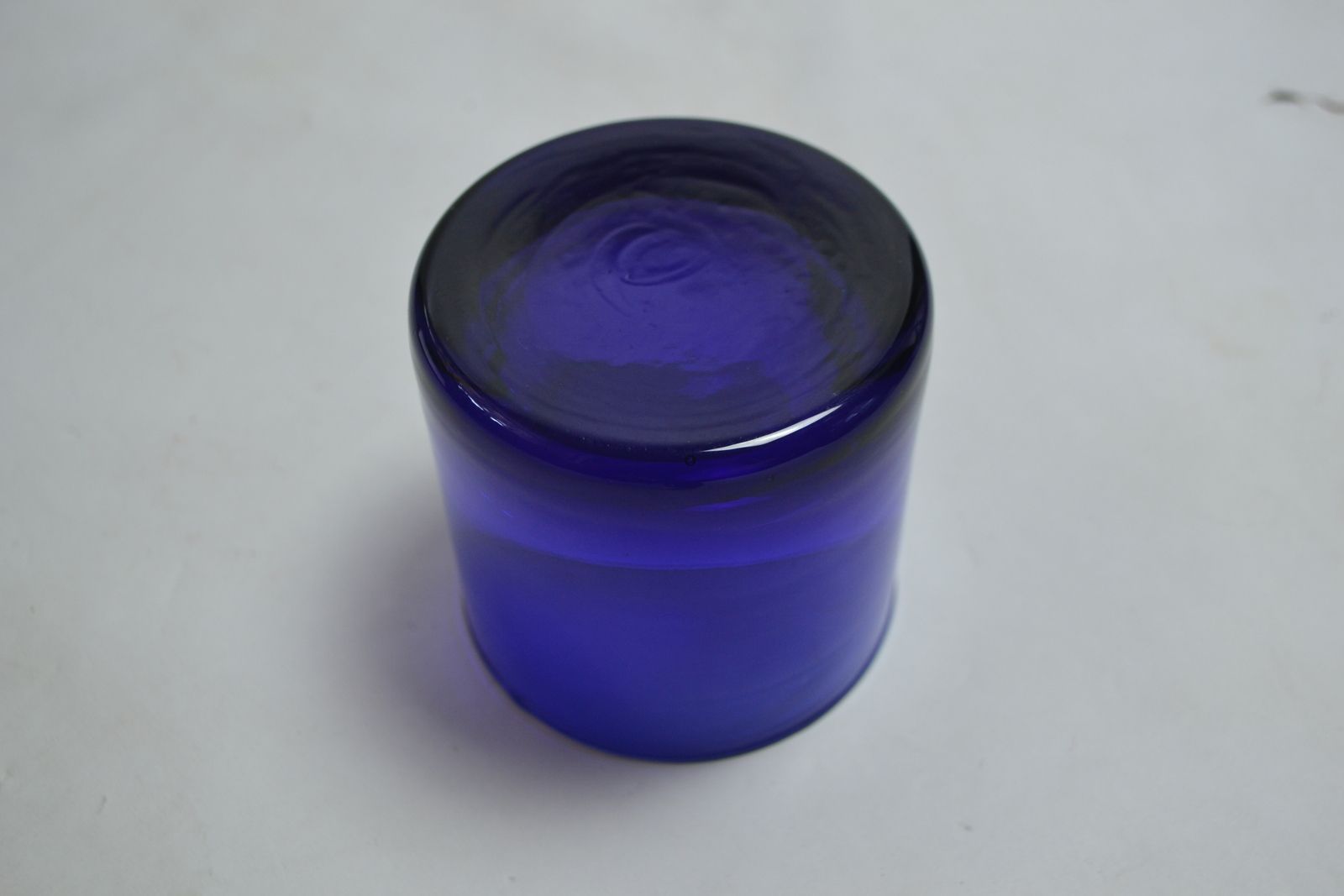 20th c. Bristol Blue Tumbler