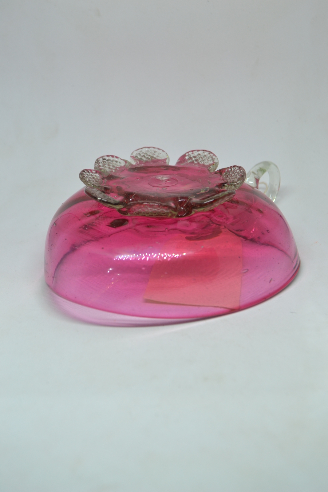 19th Century Cranberry Bon Bon Dish