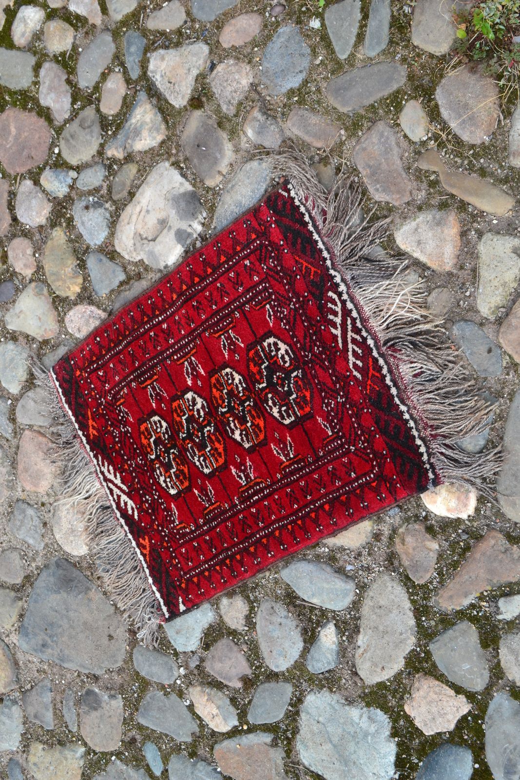 A Bokhara Pattern Prayer Mat