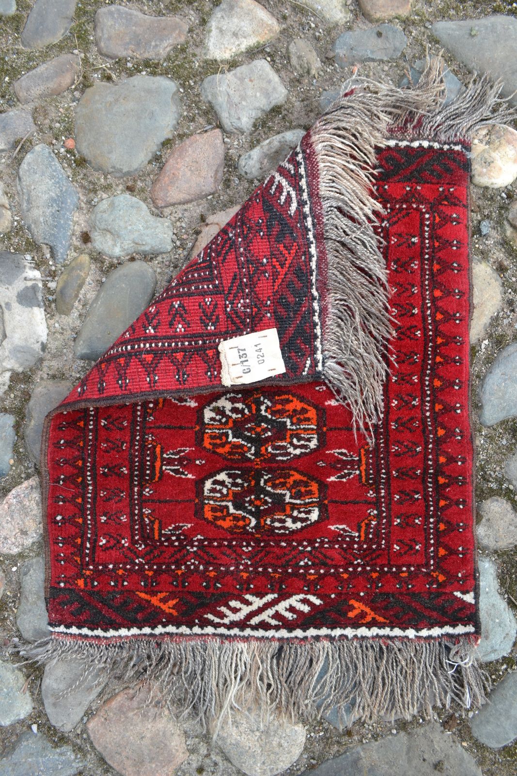 A Bokhara Pattern Prayer Mat