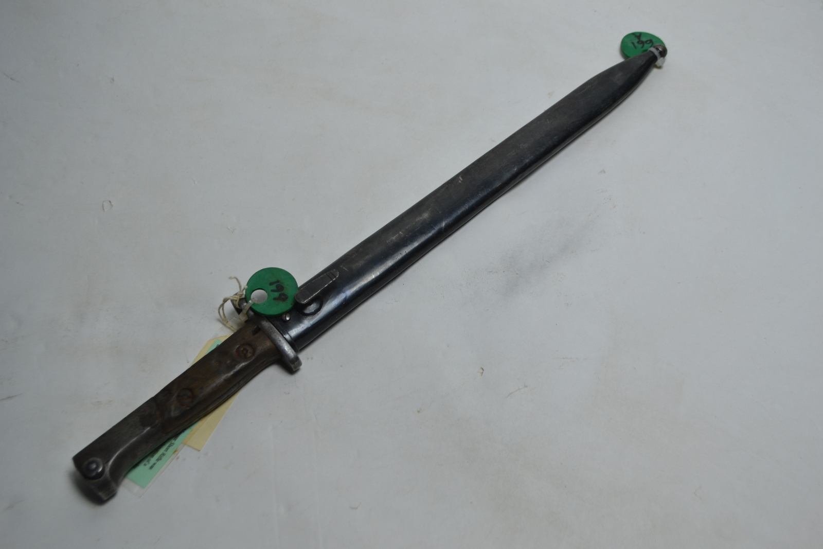 A Peruvian 1935 Mauser Bayonet.
