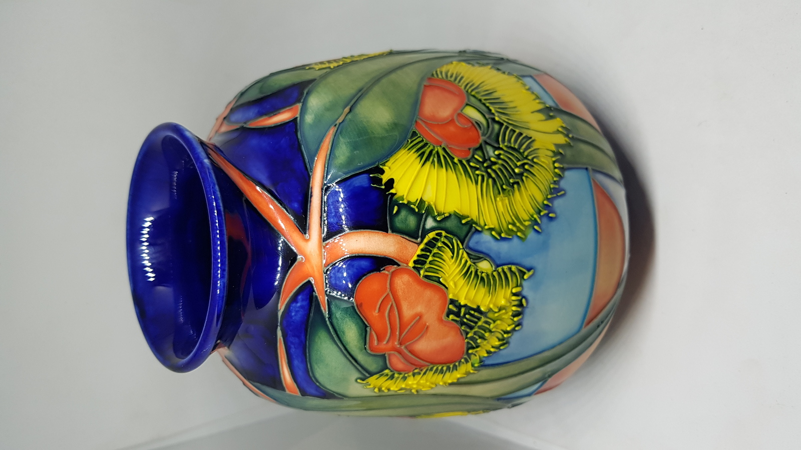 Moorcroft Vase Designed By Emma Bossons