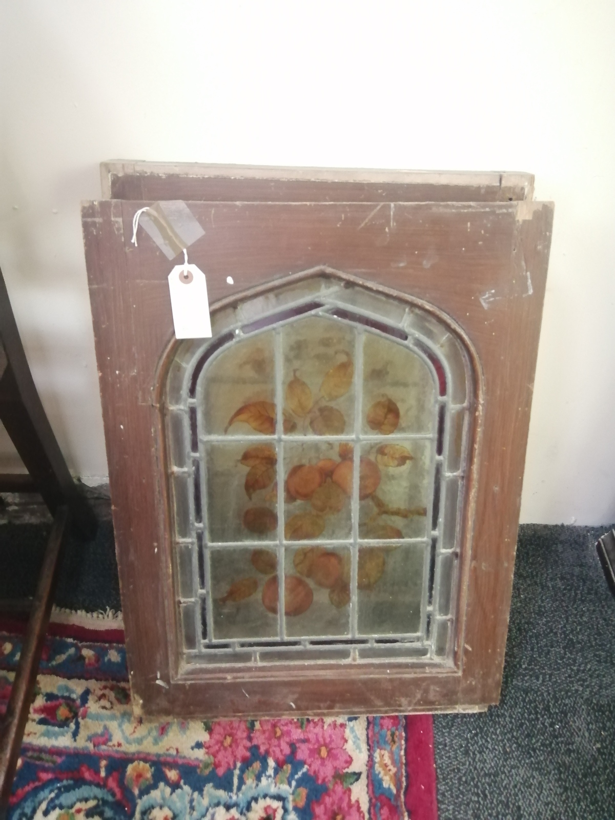 A Pair Of 19th Century Stained Glass Windows.