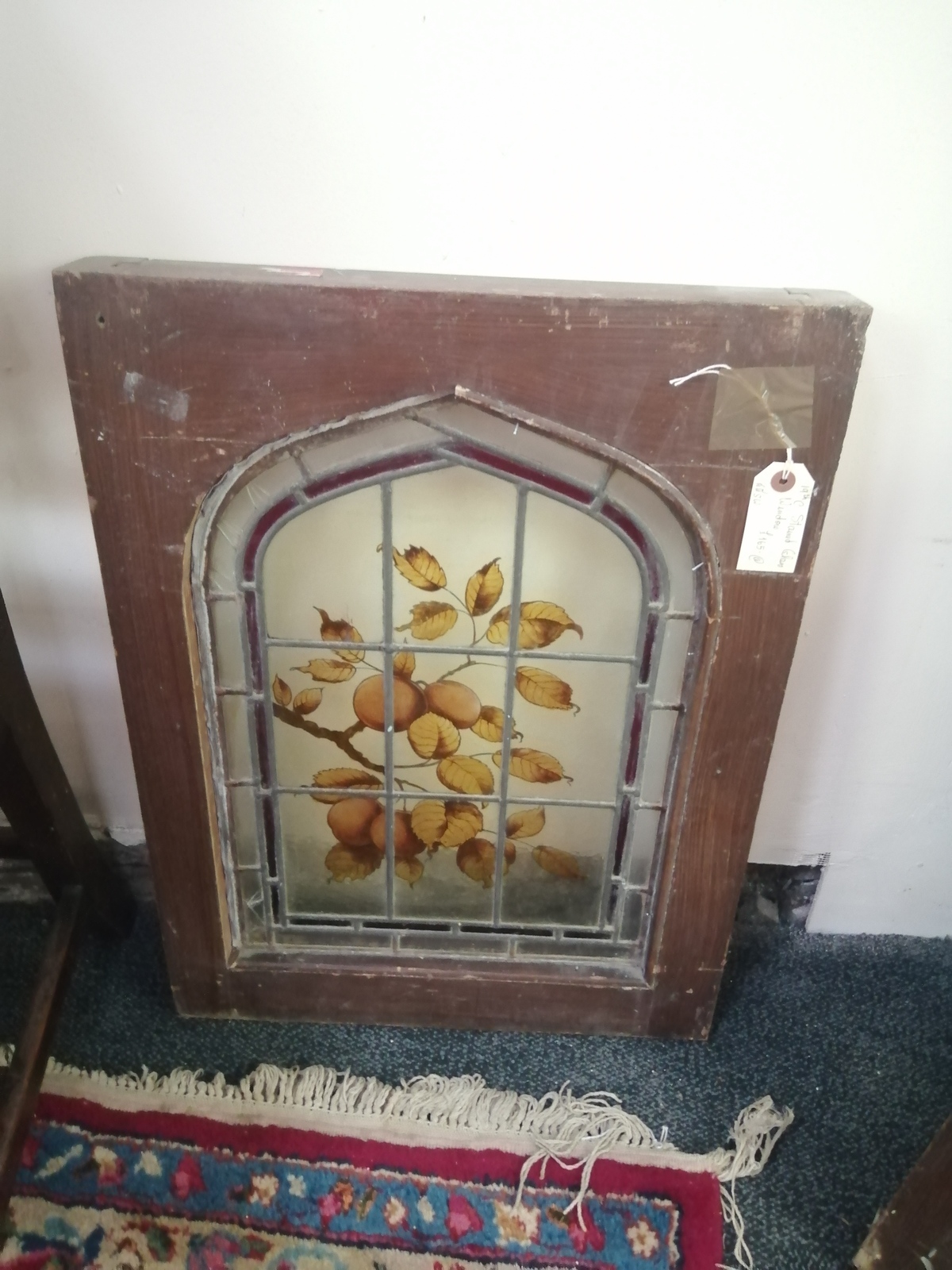 A Pair Of 19th Century Stained Glass Windows.