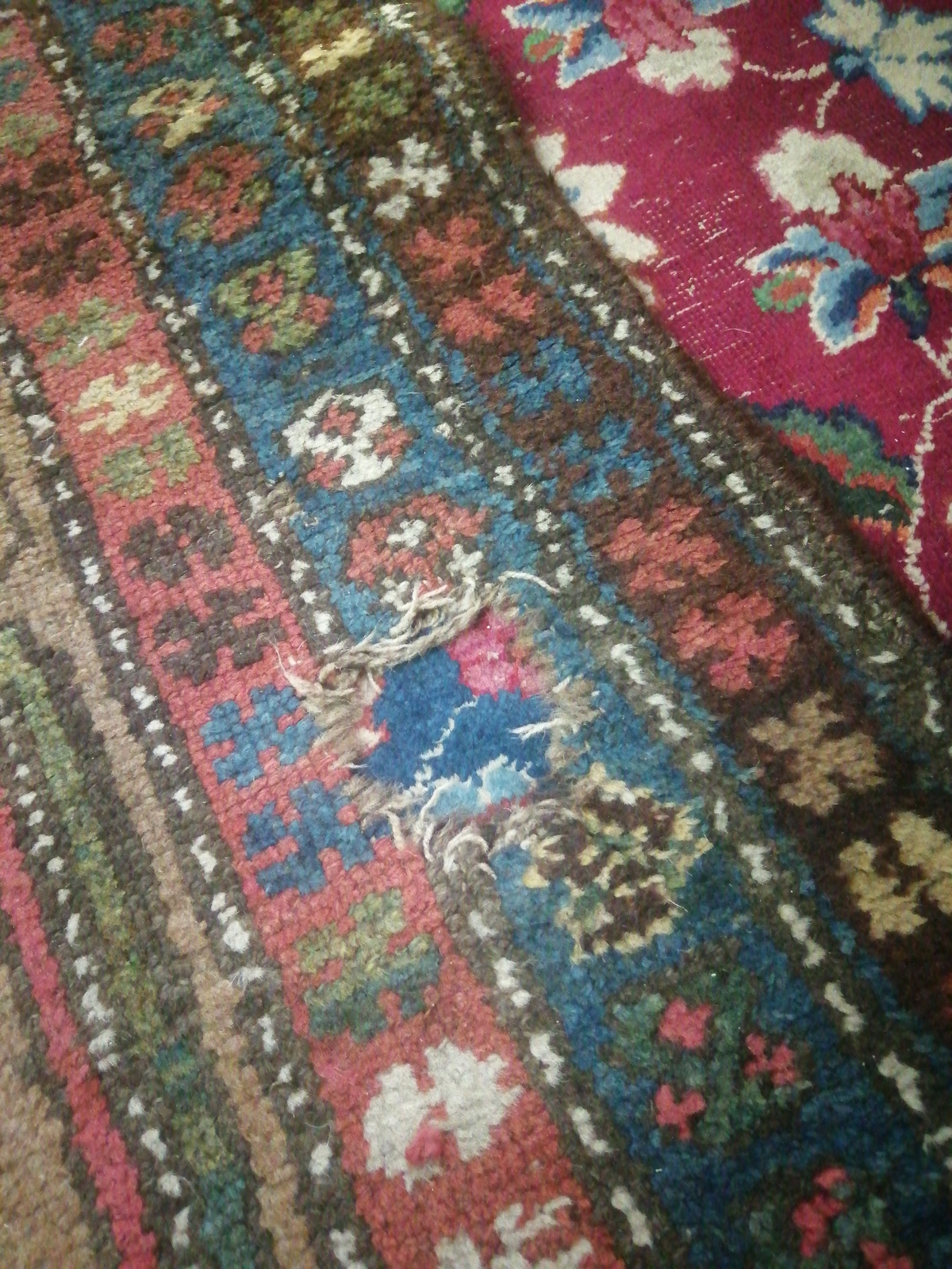 Persian rug.