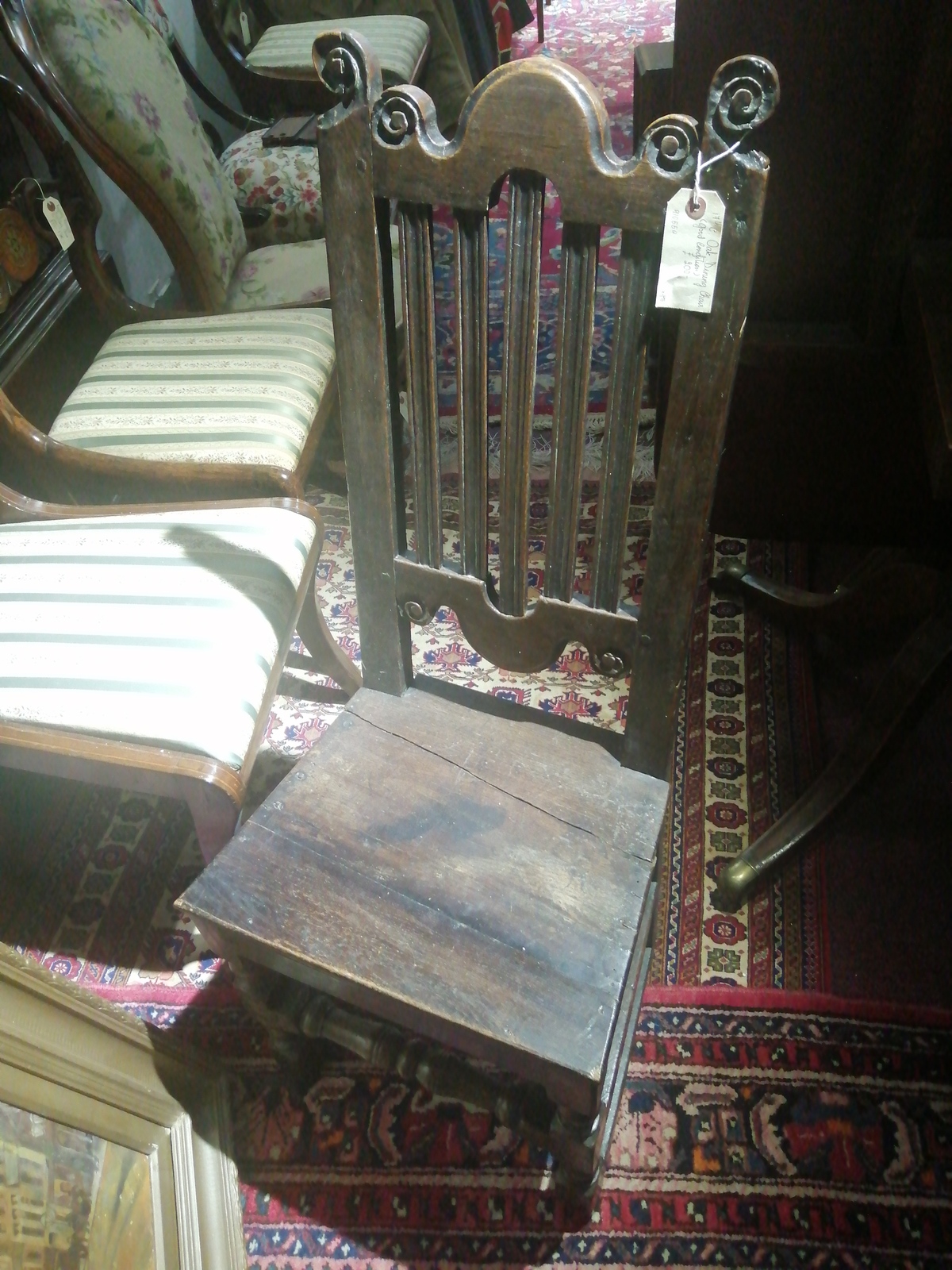 17th Century Oak Dining Chair