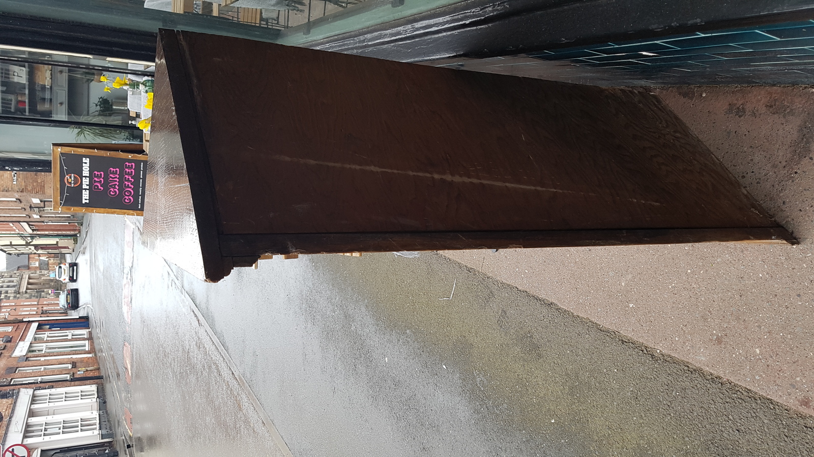 Georgian Oak Corner cupboard