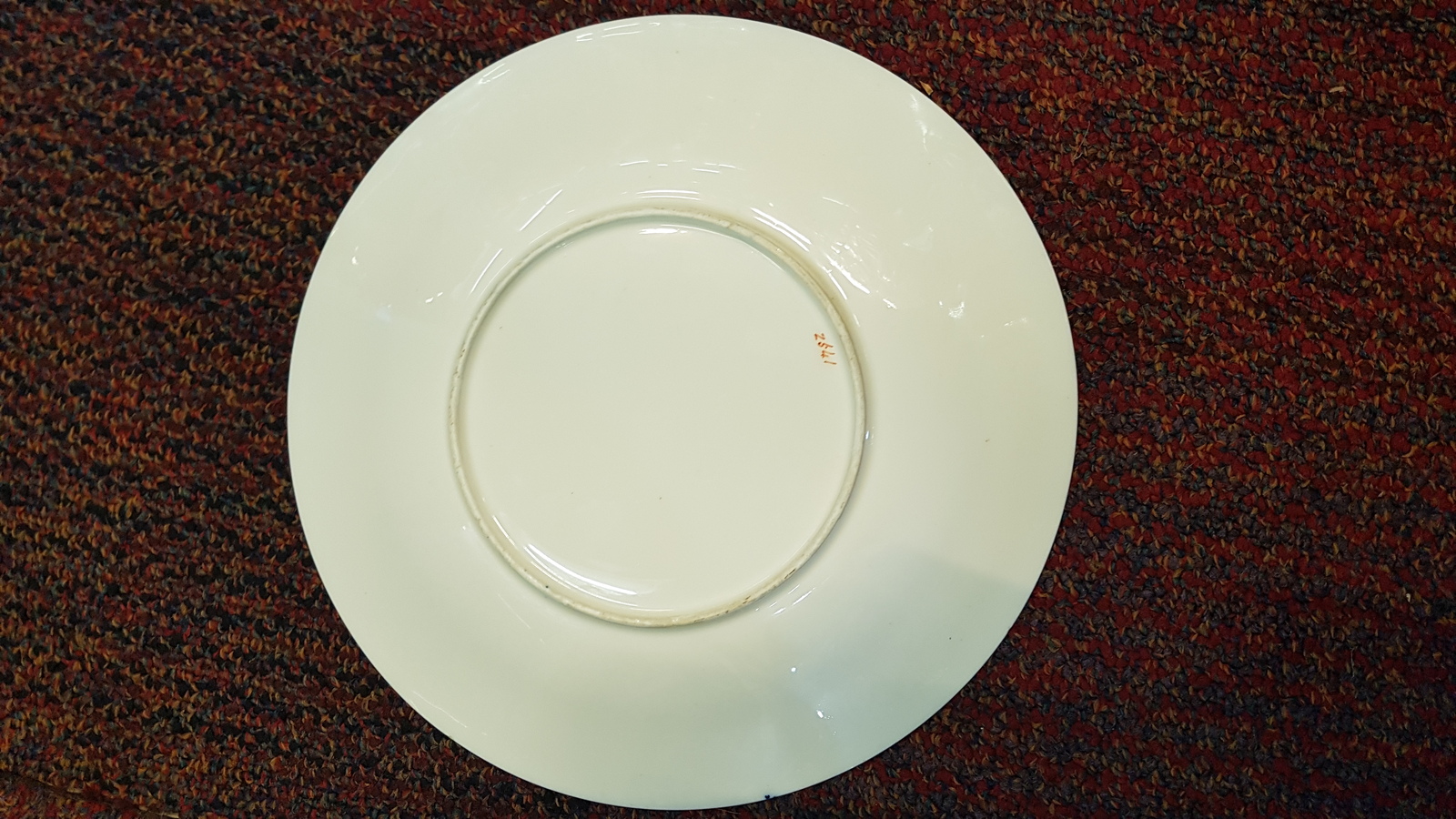 19 th  C. Handpainted Wild Flower, Grainger&#39;s Worcester Plate