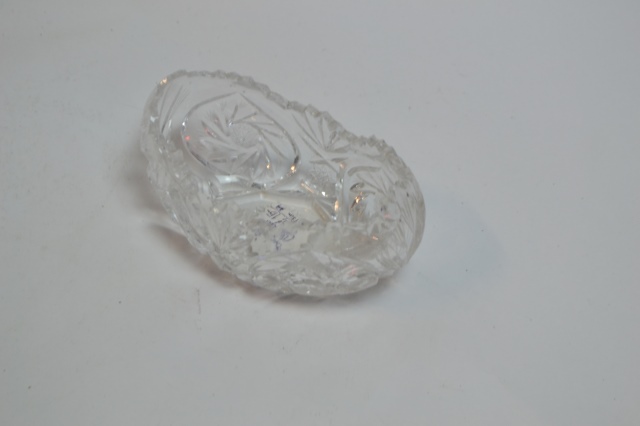 Small Cut Glass Bowl.