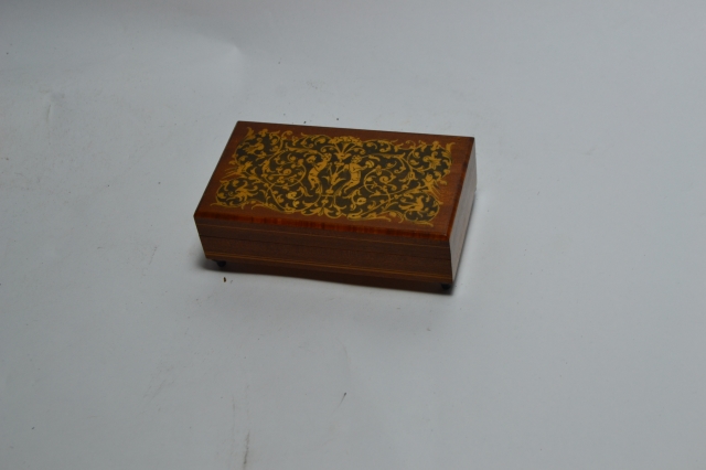 Italian Wooden Box.