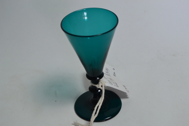 Victorian Bristol Green Glass