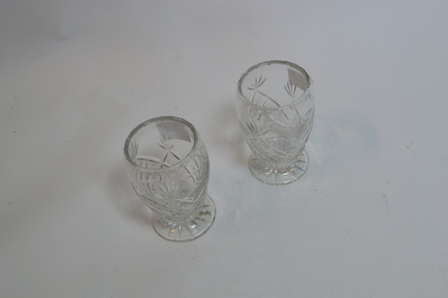 A Pair of Masonic Glasses.