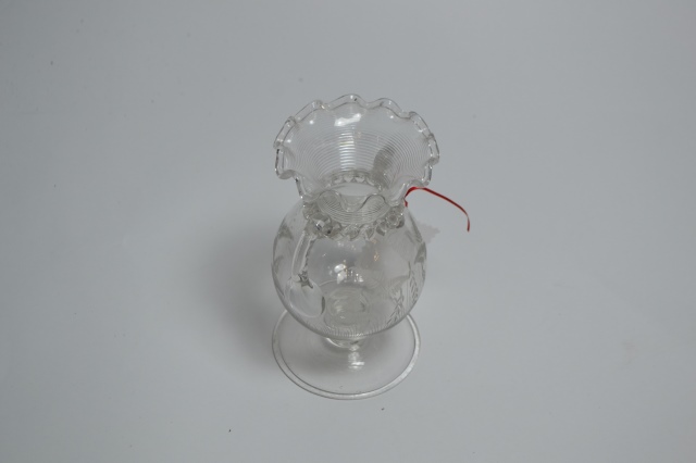 Stevens and Williams Clear Glass Vase