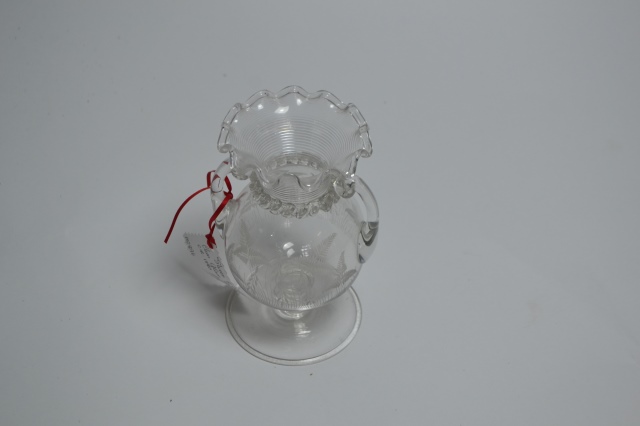 Stevens and Williams Clear Glass Vase