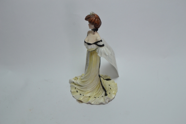 Coalport Figurine 'Alexandra at the Ball'.