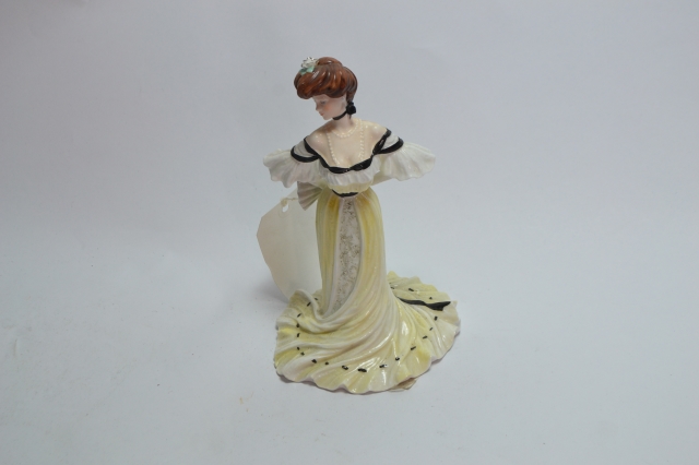 Coalport Figurine 'Alexandra at the Ball'.