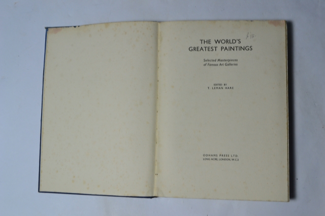 The World's Greatest Paintings.