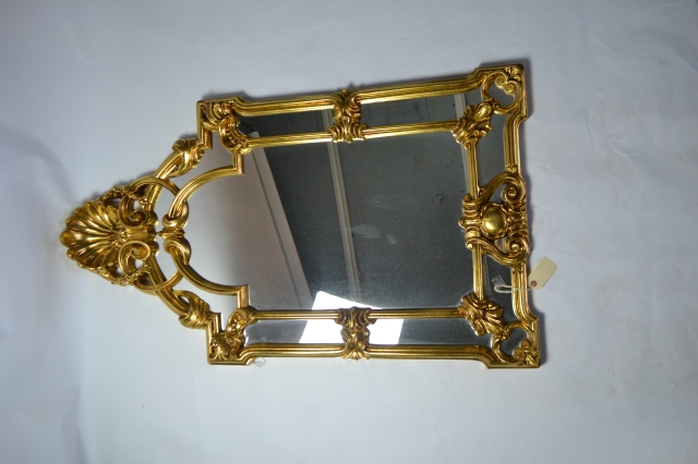 Regency Style Gilt Wood Wall Mirror